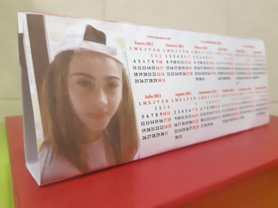 Calendario 3D personalizado